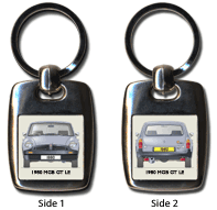 MGB GT LE 1980 Keyring 5